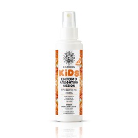 Garden Kids Παιδική Εντομοαπωθητική Λοσιόν Mandarine Icaridin 10% Μανταρίνι 100ml