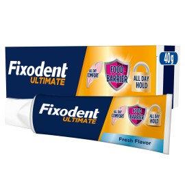 Fixodent Ultimate Fresh Στερεωτική Κρέμα για Τεχνητή Οδοντοστοιχία 40gr