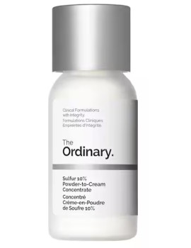 The Ordinary Sulfur 10% Powder to Cream Συμπύκνωμα Κρέμας - Πούδρας με 10% Θείο - Θεραπεία Κατά των Ατελειών 5gr