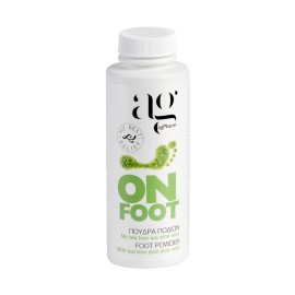 Ag Pharm Powder on Foot Πούδρα Ποδιών Κατά της Κακοσμίας με Tea tree & Aloe Vera 100ml