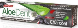 Optima Aloedent Triple Action Charcoal  100ml