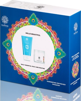 Garden PROMO Hello Beautiful Daily Face Wash Gel Καθαρισμού Προσώπου 150ml - Αντιρυτιδική Κρέμα Προσώπου Ματιών 50ml