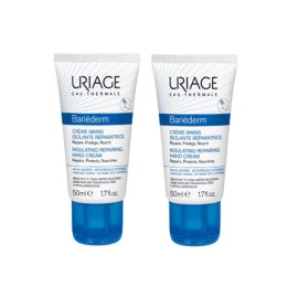 Uriage PROMO Bariéderm Hand Cream Κρέμα Χεριών Ανάπλασης 2x50ml