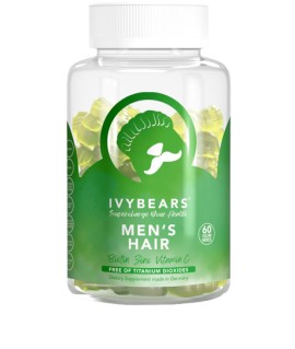 IvyBears Mens Hair Ανδρικό Βιταμινούχο Συμπλήρωμα Διατροφής για την Καλή Υγεία των Μαλλιών 60 Ζελεδάκια Αρκουδάκια