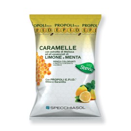 Specchiasol Epid Limone e Menta Καραμέλες για τον Ερεθισμένο Λαιμό με Λεμόνι & Μέντα 67,2gr