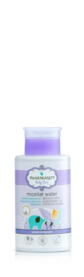 Pharmasept Baby Care Micellar Water Βρεφικό Νερό Καθαρισμού για Πρόσωπο & Σώμα 300ml