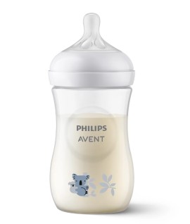 Avent Philips Natural Response Πλαστικό Μπιμπερό για 1m+ Κοάλα Θηλή Σιλικόνης Ροή 3 260ml [SCY903/67]