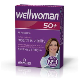 Vitabiotics Wellwoman 50+ Πολυβιταμίνη για Γυναίκες άνω των 50 ετών 30tabs