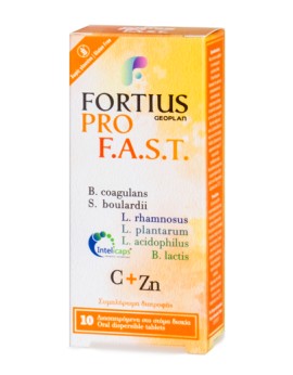 Geoplan Nutraceuticals Fortius Pro F.A.S.T. Φόρμουλα με Προβιοτικά 10 Διασπειρώμενα Δισκία
