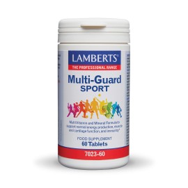 Lamberts Multi Guard Sport Performance Πολυβιταμίνες Αθλητών με Ανόργανα & Αντιοξειδωτικά Συστατικά 60 Ταμπλέτες