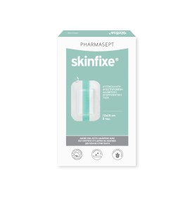 Pharmasept Skinfixe Αδιάβροχη, Αποστειρωμένη, Αυτοκόλλητη Γάζα 10 x 15cm 5 Τεμάχια
