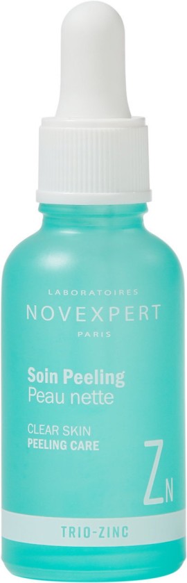 Novexpert Trio Zinc Clear Skin Peeling Care Ορός Απολέπισης Προσώπου 30ml