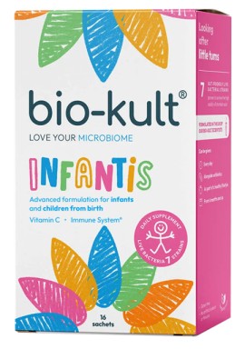 Bio Kult Infantis Φόρμουλα Πρεβιοτικών για Βρέφη από την Γέννηση & Μικρά Παιδιά 16 Φακελίσκοι x 1gr