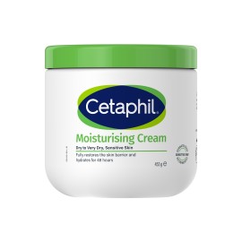 Cetaphil Moisturizing Cream Ενυδατική Κρέμα Σώματος για Ξηρό, Πολύ Ξηρό, Ευαίσθητο Δέρμα 453g
