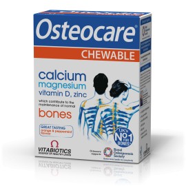 Vitabiotics Osteocare Chewable 30 Μασώμενες Ταμπλέτες