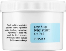 COSRX One Step Moisture Up Pad Εμποτισμένα Δισκία για Ενυδάτωση & Απολέπιση Προσώπου 70 Τεμάχια