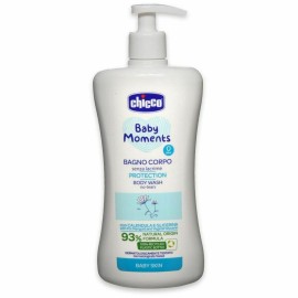 Chicco Baby Moments Protection Body Wash Αφρόλουτρο Όχι πια Δάκρυα για 0m+ 500ml με Αντλία