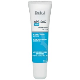 Bailleul Dermatologie Apaisac Baume Levres Επανορθωτικό Lip Balm για τα Χείλη 15ml
