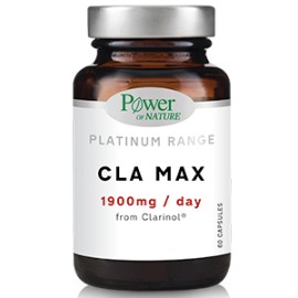 Power Of Nature Platinum Range CLA Max 1900mg / Day Συμπλήρωμα Διατροφής για την Καύση Λίπους 60 Κάψουλες
