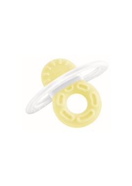 Mam & Bite Relax Phase 1 Μίνι Πολυκρίκος Οδοντοφυΐας Ιδανικός για τα Μπροστινά Δοντάκια 2m+ Κίτρινο 1 Τεμάχιο [556U]