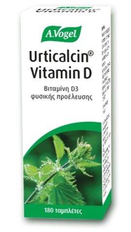A.Vogel Urticalcin Vitamin D για Υγιή Μαλλιά, Δέρμα & Νύχια 180 Ταμπλέτες