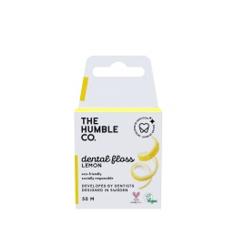 The Humble Co. Dental Floss Lemon Οδοντικό Νήμα Καθαρισμού με Γεύση Λεμόνι 50m