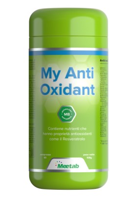 Meetab My AntiOxidant Συμπλήρωμα Διατροφής με 11 Ισχυρές Αντιοξειδωτικές Ουσίες 90 Κάψουλες