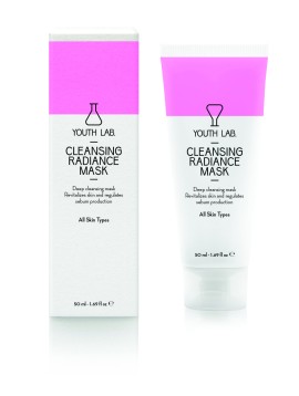 Youth Lab Cleansing Radiance Mask Μάσκα καθαρισμού, λάμψης και μείωσης των διεσταλμένων πόρων Κατάλληλη για όλους τους τύπους δέρματος ακόμα και για ευαίσθητες επιδερμίδες 50ml