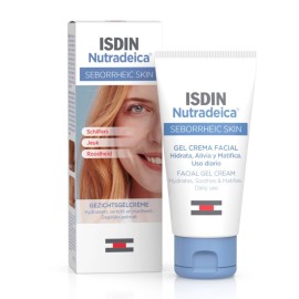 Isdin Nutradeica Facial Seborrheic Skin Gel Cream Κατά της Ερυθρότητας & της Σμηγματορροϊκή Δερματίτιδας 50ml