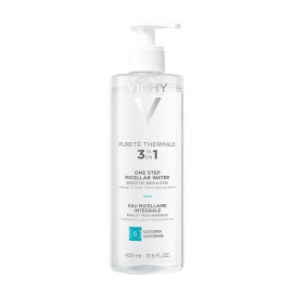 Vichy Purete Thermale Micellar Water 3 σε 1 Καθαριστικό για Ευαίσθητο Πρόσωπο & Μάτια 400ml