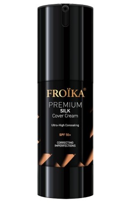 Froika Premium Silk Cover Cream SPF50+ Αδιάβροχη Κρέμα Υψηλής Κάλυψης για Πρόσωπο & Σώμα με Χρώμα 30ml