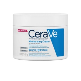 CeraVe Moisturising Cream Ενυδατική Κρέμα Προσώπου & Σώματος με Ceramides & Υαλουρονικό Οξύ 340gr