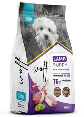 Maya Family Woff Lamp Ξηρά Τροφή για Κουτάβια με Αρνί 2.5kg
