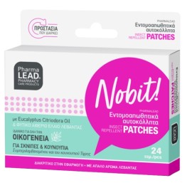 PharmaLead Nobit Εντομοαπωθητικά Αυτοκόλλητα για Σκνίπες και Κουνούπια 24 Τεμάχια