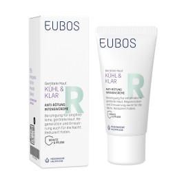 Eubos Cool and Calm R Redness Relieving Intensive Cream Καταπραϋντική Κρέμα Νυκτός Κατά της Ερυθρότητας 30ml