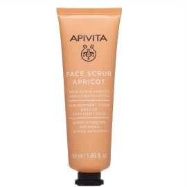 Apivita Face Scrub Ήπιας Απολέπισης με Βερίκοκο 50ml