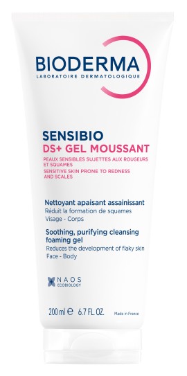 Bioderma Sensibio DS+ Gel Καταπραϋντικό Ζελ Καθαρισμού για Ευαίσθητο Δέρμα με Σμηγματορροϊκή Δερματίτιδα 200ml