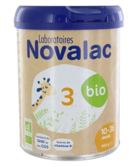 Vianex Novalac Bio 3 Βιολογικό Γάλα σε Σκόνη 3ης Βρεφικής Ηλικίας από 10-36m 800gr