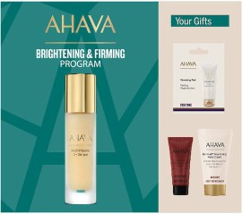 Ahava PROMO MultiVitamin C-Firming Serum Προσώπου για Λάμψη & Σφριγηλότητα 30ml & Renewing Peel 8ml & Advanced Deep Wrinkle Cream 15ml & Dermud Hand Cream 40ml