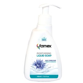 Famex Ενυδατικό Υγρό Κρεμοσάπουνο Blue Cornflower με Άρωμα Μπλε Ηλίανθος 400ml