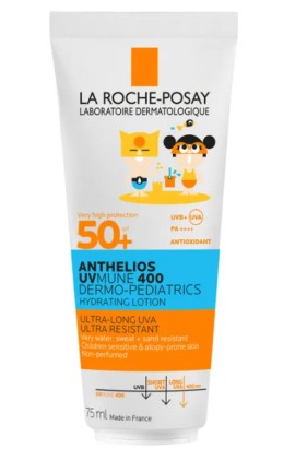 La Roche Posay Anthelios UVMune 400 Dermo-Pediatrics SPF50+ Παιδικό Ενυδατικό Αντηλιακό Γαλάκτωμα Χωρίς Άρωμα 75ml