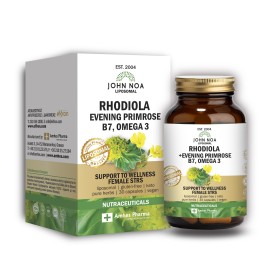 John Noa Liposomal Rhodiola Evening Primrose Τόνωση της Διάθεσης & της Ψυχολογίας για Γυναίκες 30 Κάψουλες