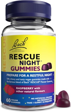 Power Health Bach Rescue Night Gummies για την Αντιμετώπιση της Αϋπνίας με Γεύση Βατόμουρο 60 Ζελεδάκια
