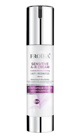 Froika Sensitive A-R Cream Ενυδατική, Καταπραϋντική Κρέμα για Ευαίσθητα Δέρματα με Ερυθρότητα & Ευρυαγγείες 50ml