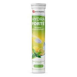 Forte Pharma Hydra Forte Ηλεκτρολύτες + Βιταμίνες + Μέταλλα Forte Mint & Lemon 24 Αναβράζοντα Δισκία