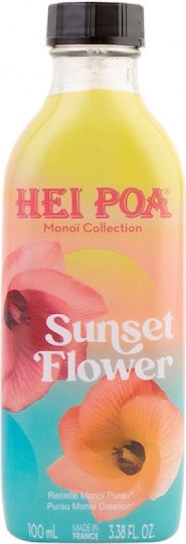 Hei Poa Sunset Flower Monoi Oil Έλαιο για Μαλλιά & Σώμα 100ml