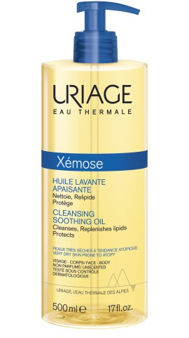 Uriage Xémose Cleansing Oil Καταπραϋντικό Λάδι Καθαρισμού για το Ντους & το Μπάνιο 500ml