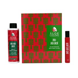 Aloe Colors Xmas PROMO Ho Ho Ho Milky Body Lotion Ενυδατικό Γαλάκτωμα Σώματος 150ml - Eau De Toilette Άρωμα 10ml