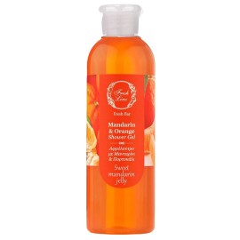 Fresh Line Mandarin & Orange Shower Gel Αφρόλουτρο Μανταρίνι & Πορτοκάλι 200ml