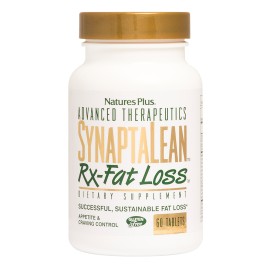 Natures Plus Synaptalean RX Fat Loss Φόρμουλα Αδυνατίσματος για Απώλεια Βάρους 60 Ταμπλέτες